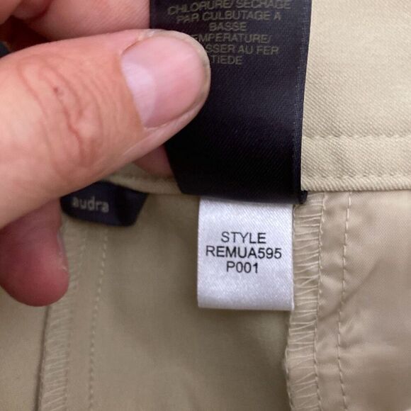 Liz Claiborne Women's Tan Audra Flat Front Straight Leg Dress Pants Size 10 - Picture 10 of 11